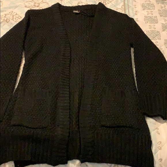 Black Cardigan - Picture 2 of 4
